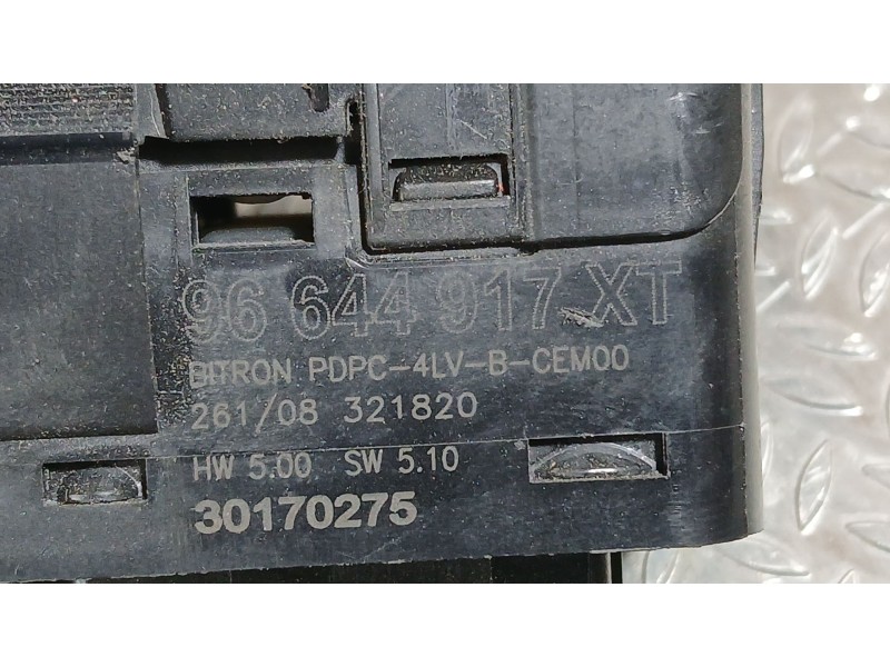 Recambio de mando elevalunas delantero izquierdo para peugeot 308 i (4a_, 4c_) 1.6 16v referencia OEM IAM 649028 C/MANDO RETROVI
