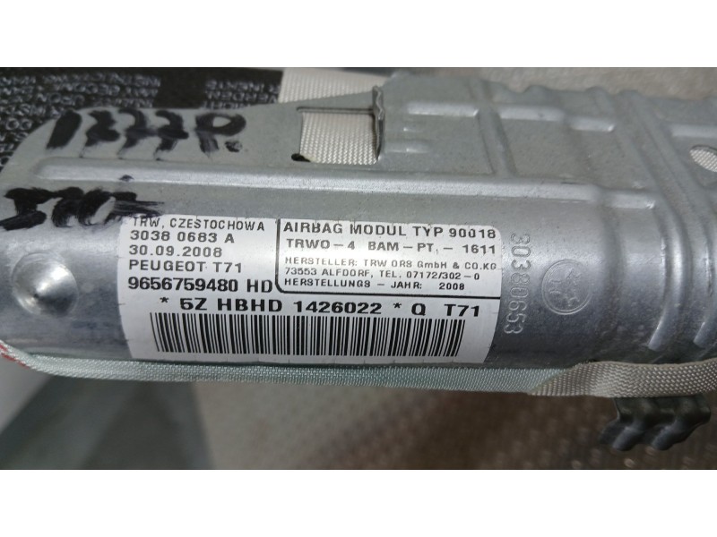 Recambio de airbag cortina delantero izquierdo para peugeot 308 i (4a_, 4c_) 1.6 16v referencia OEM IAM 8337CY  