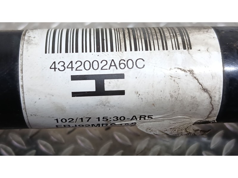 Recambio de transmision delantera izquierda para toyota auris (-e18) 1.8 hybrid (zwee186) referencia OEM IAM 4342002A60  