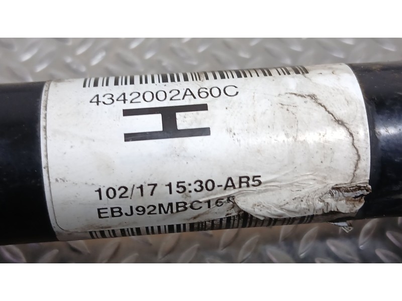 Recambio de transmision delantera izquierda para toyota auris (-e18) 1.8 hybrid (zwee186) referencia OEM IAM 4342002A60  