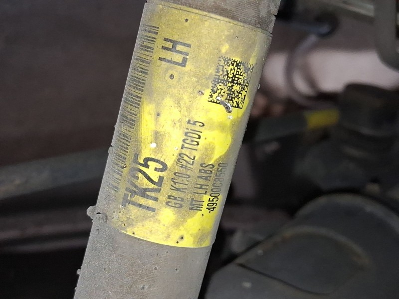 Recambio de transmision delantera izquierda para hyundai i20 ii (gb, ib) 1.0 t-gdi referencia OEM IAM 49500C7610  