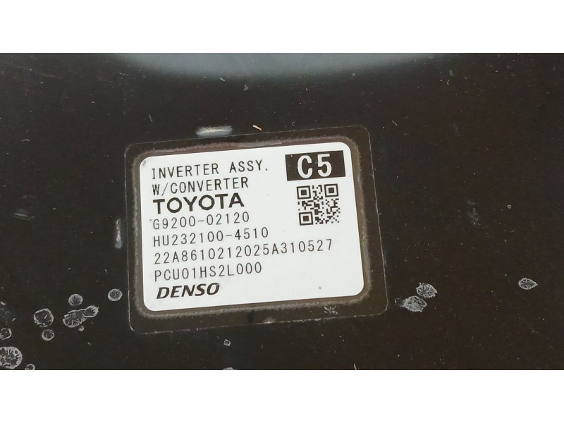 Recambio de convertidor para toyota corolla sedán (_e21_) 1.8 vvti hybrid (zwe211, mzea12) referencia OEM IAM   
