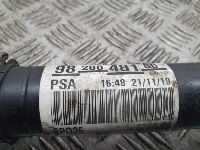 Recambio de transmision delantera izquierda para peugeot traveller autobus referencia OEM IAM 9820048180 5769369 