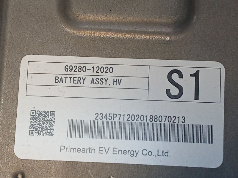 Recambio de bateria para toyota auris (_e18_) 1.8 hybrid (zwe186_) referencia OEM IAM G928012020  