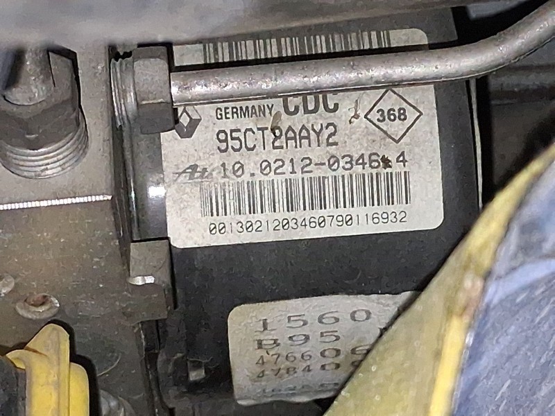 Recambio de abs para renault megane iii hatchback (bz0/1_, b3_) 1.5 dci referencia OEM IAM 476602736R  