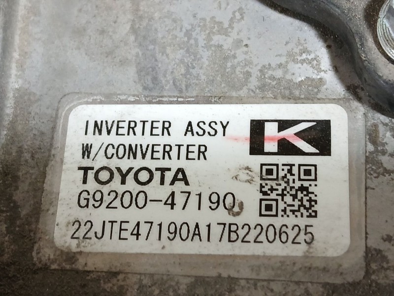 Recambio de convertidor para toyota auris (-e18) 1.8 hybrid (zwee186) referencia OEM IAM   