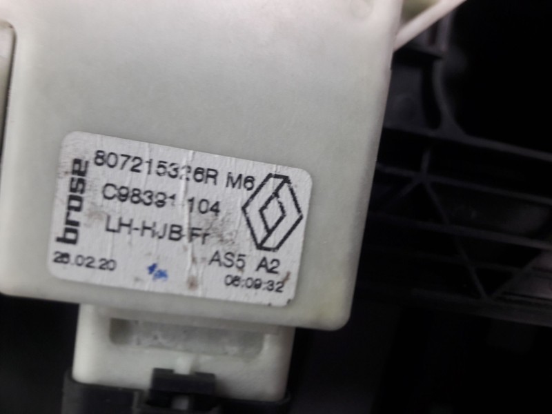 Recambio de elevalunas delantero izquierdo para renault captur ii (hf_) blue dci 115 (hfad) referencia OEM IAM 807215326R 6 PINS