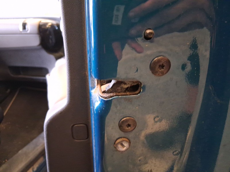 Recambio de cerradura puerta delantera derecha para citroën c4 cactus 1.2 thp 110 referencia OEM IAM 9819038480  