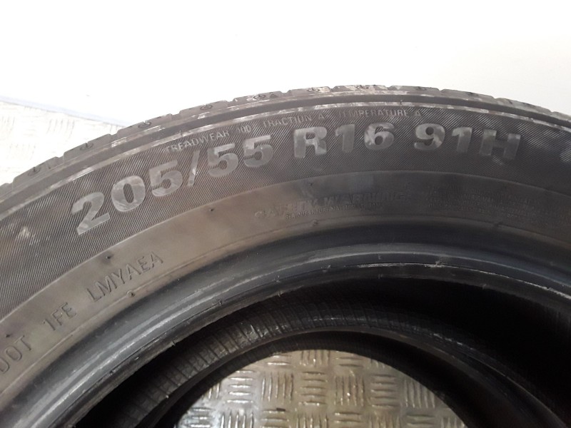 Recambio de neumatico pareja para neumaticos reutilizados - referencia OEM IAM 205551691H KUMHO 205/55/16/91H