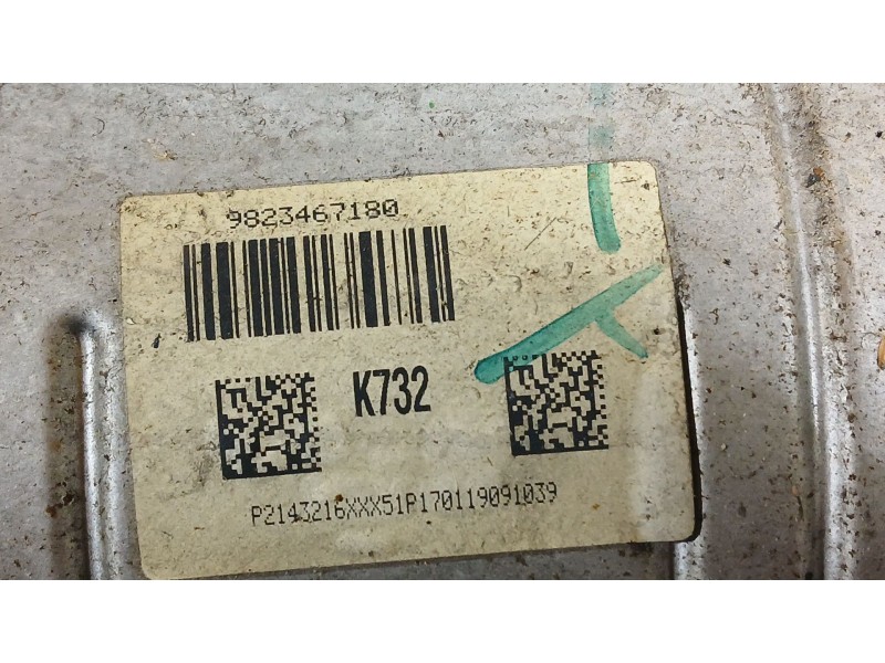 Recambio de filtro de particulas para citroën c-elysee (dd_) 1.6 bluehdi 100 referencia OEM IAM 9823467180  