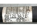 Recambio de transmision delantera izquierda para citroën c-elysee (dd_) 1.6 bluehdi 100 referencia OEM IAM 9812036280 1613396280