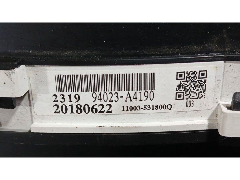 Recambio de cuadro instrumentos para kia carens iv 1.6 gdi referencia OEM IAM 94023A4190  