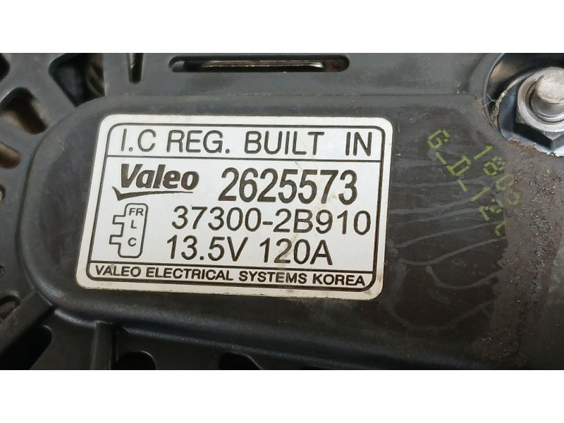 Recambio de alternador para kia carens iv 1.6 gdi referencia OEM IAM 373002B760 971553F000 