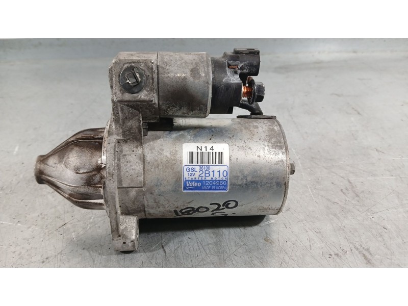 Recambio de motor arranque para kia carens iv 1.6 gdi referencia OEM IAM 361002B102  