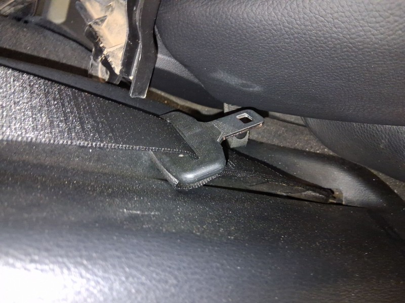 Recambio de cinturon seguridad trasero derecho para bmw x1 (f48) sdrive 18 d referencia OEM IAM 72117425072  