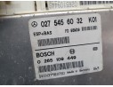 Recambio de centralita para mercedes-benz clase a (w168) 160 (168.033) referencia OEM IAM 0275456032 0265109449 BOSCH