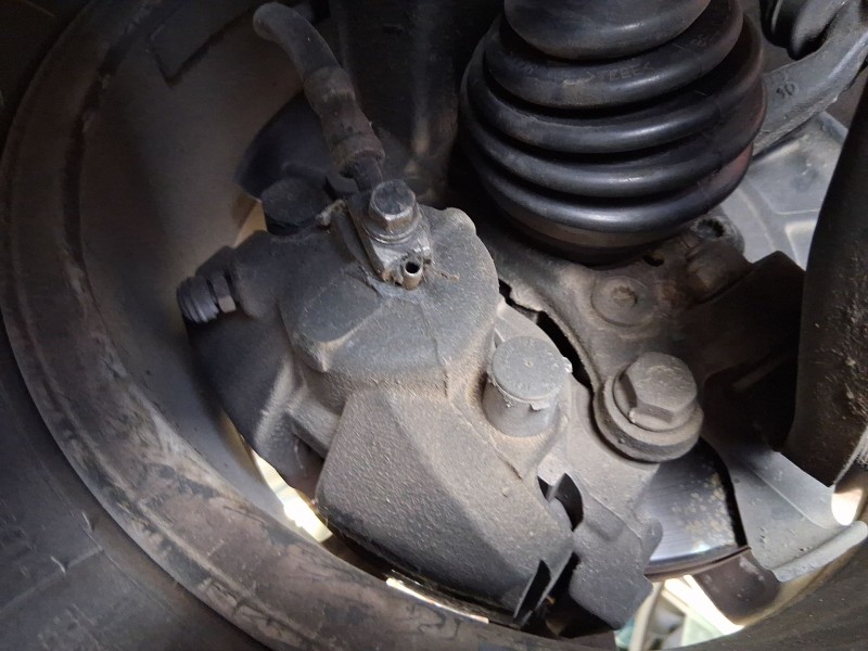 Recambio de pinza freno delantera derecha para volkswagen golf vi (5k1) 1.4 tsi referencia OEM IAM 1K0615124E  