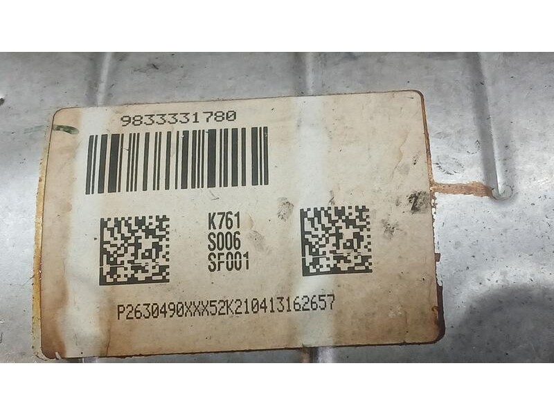 Recambio de filtro de particulas para peugeot 2008 ii (ud_, us_, uy_, uj_, ur_, uc_) 1.5 bluehdi 110 (udyhsk) referencia OEM IAM