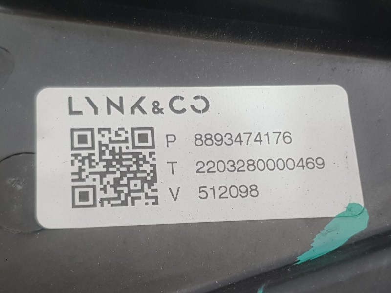 Recambio de elevalunas delantero izquierdo para lynk & co 01 phev referencia OEM IAM 8888076136  