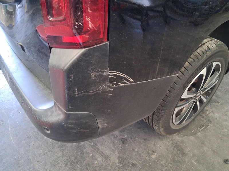 Recambio de paragolpes trasero para citroën berlingo (er_, ec_) 1.5 bluehdi 100 referencia OEM IAM 1633557280 ROZADO 