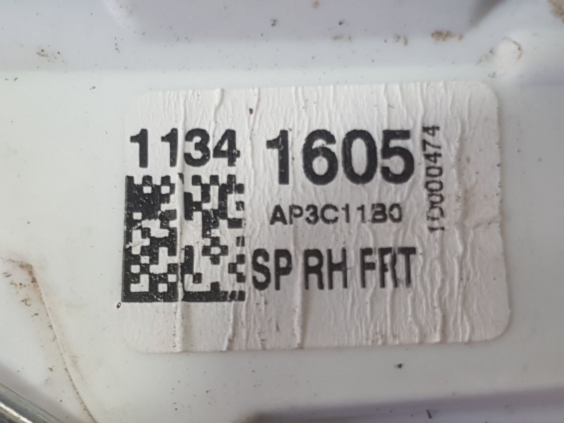 Recambio de cerradura puerta delantera derecha para mg mg 3 (5lfp) mg3 1.5 referencia OEM IAM 11095995  
