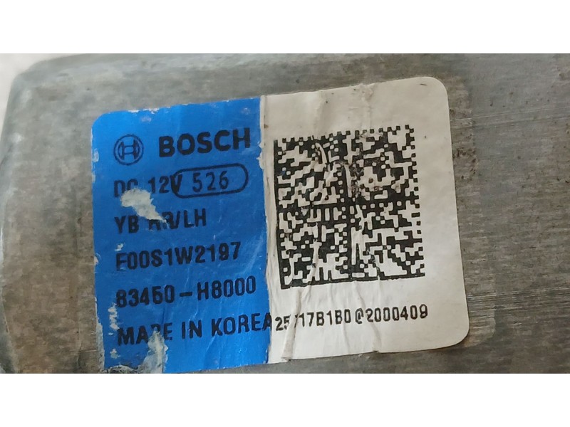 Recambio de elevalunas trasero izquierdo para kia stonic (yb) 1.0 t-gdi eco-dynamics+ referencia OEM IAM 83450H8000 BOSCH 2 PINS