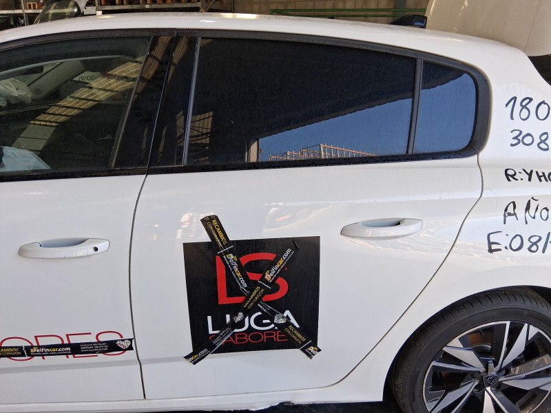 Recambio de puerta trasera izquierda para peugeot 308 iii (fb_, fh_, fp_, f3_, fm_) bluehdi 130 (fbyhzl, fbyhzt) referencia OEM 