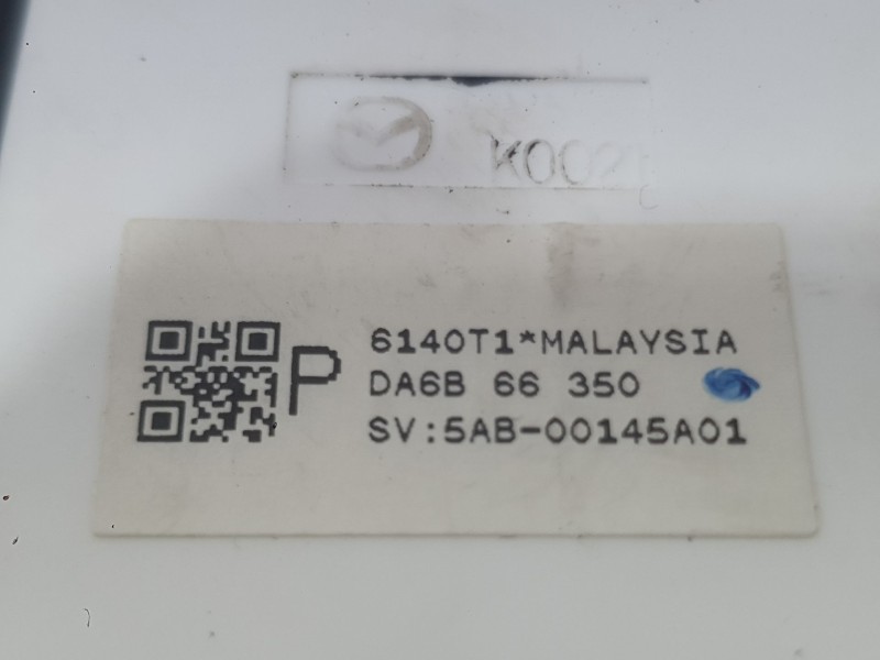 Recambio de mando elevalunas delantero izquierdo para mazda 2 hatchback (dl, dj) 1.5 skyactiv-g referencia OEM IAM DA6B66350  