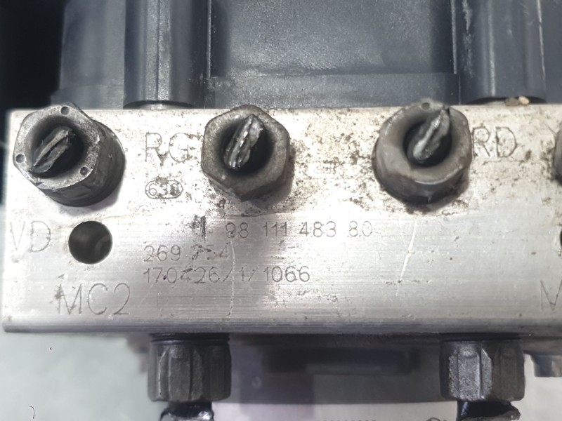 Recambio de abs para citroën berlingo furgoneta/monovolumen (b9) 1.6 bluehdi 100 referencia OEM IAM 1611799480  