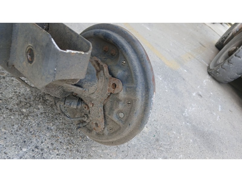 Recambio de puente trasero para skoda fabia iii (nj3) 1.4 tdi referencia OEM IAM 6C0500051 TAMBOR 5 TORN C/ABS 