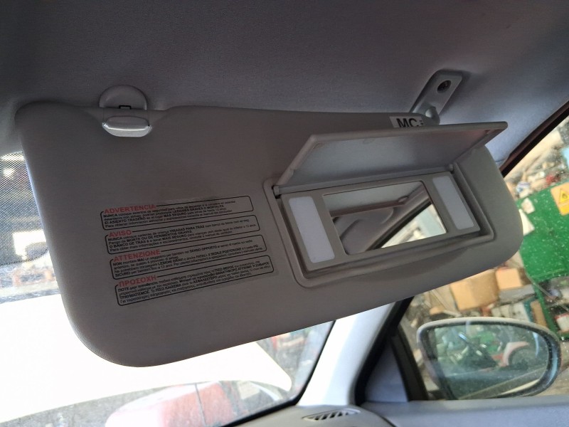 Recambio de parasol derecho para nissan qashqai i (j10, nj10) 1.5 dci referencia OEM IAM 96400BR10C  