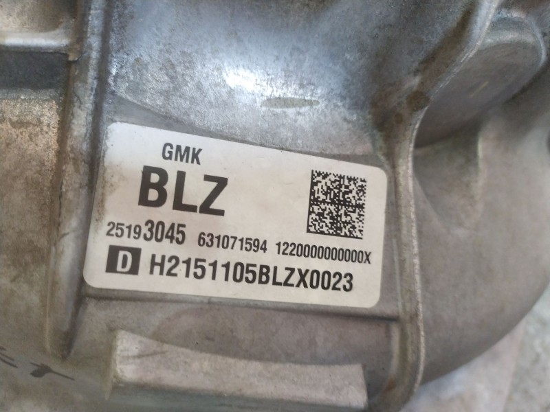 Recambio de caja cambios para opel karl (c16) 1.0 referencia OEM IAM BLZ 29193045 631071594 25193045