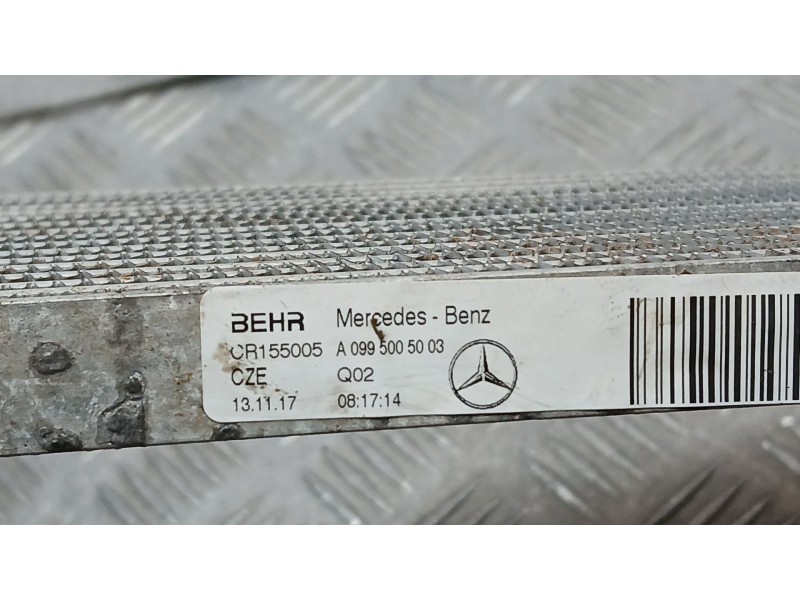 Recambio de radiador aceite para mercedes-benz glc coupe (c253) 350 e 4-matic (253.354) referencia OEM IAM A0995005003 RADIADOR 