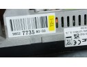 Recambio de sistema audio / radio para peugeot partner furgoneta/monovolumen (k9) 1.5 bluehdi 100 referencia OEM IAM 9852773580 