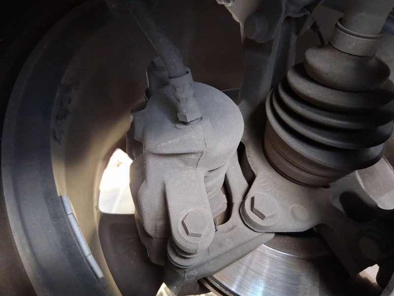 Recambio de pinza freno delantera derecha para renault zoe (bfm_) zoe referencia OEM IAM 7701208333  