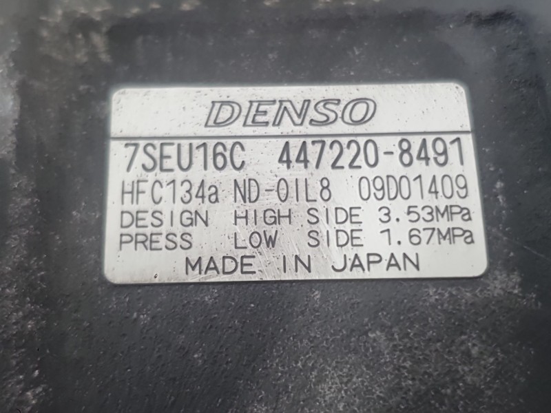 Recambio de compresor aire acondicionado para bmw 7 (e65, e66, e67) 730 d referencia OEM IAM 64506901783  