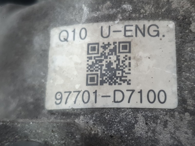 Recambio de compresor aire acondicionado para hyundai tucson (tl, tle) 1.7 crdi referencia OEM IAM 97701D7100  