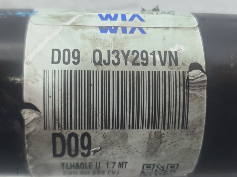 Recambio de transmision delantera derecha para hyundai tucson (tl, tle) 1.7 crdi referencia OEM IAM 49501D7180  