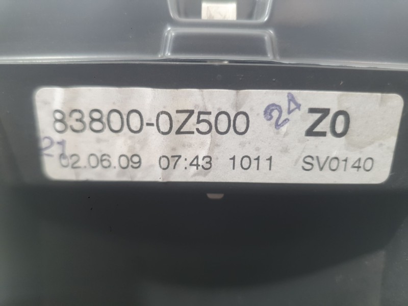 Recambio de cuadro instrumentos para toyota auris (_e15_) 1.4 d-4d (nde150_) referencia OEM IAM 838000Z290  
