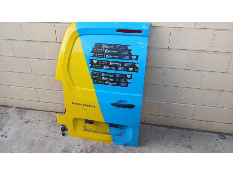 Recambio de puerta trasera izquierda carga para peugeot partner furgoneta/monovolumen (k9) 1.5 bluehdi 100 referencia OEM IAM 98