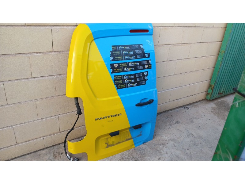Recambio de puerta trasera izquierda carga para peugeot partner furgoneta/monovolumen (k9) 1.5 bluehdi 100 referencia OEM IAM 98