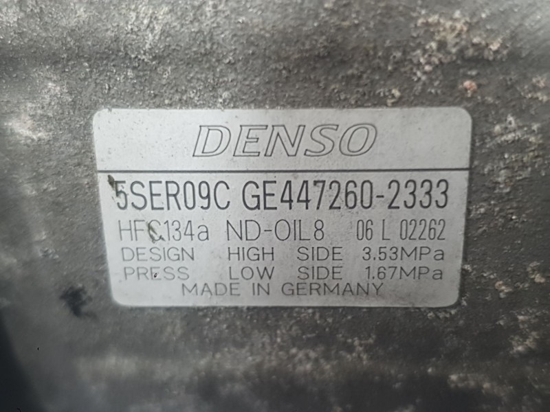 Recambio de compresor aire acondicionado para toyota auris (_e15_) 1.4 d-4d (nde150_) referencia OEM IAM 883100D330  