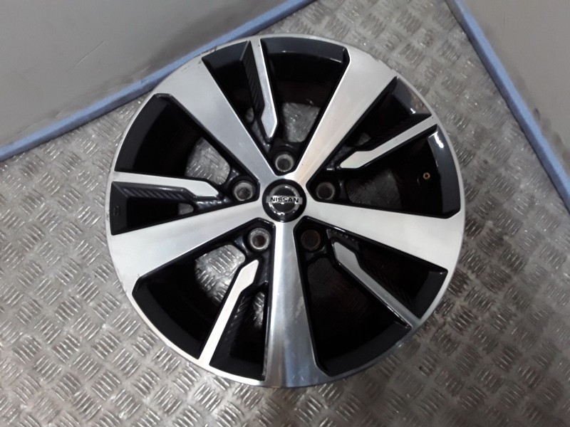 Recambio de llanta aluminio para nissan leaf (ze1) electric referencia OEM IAM 6x16 5 TORN ET40 ALUMINIO ROZADAS