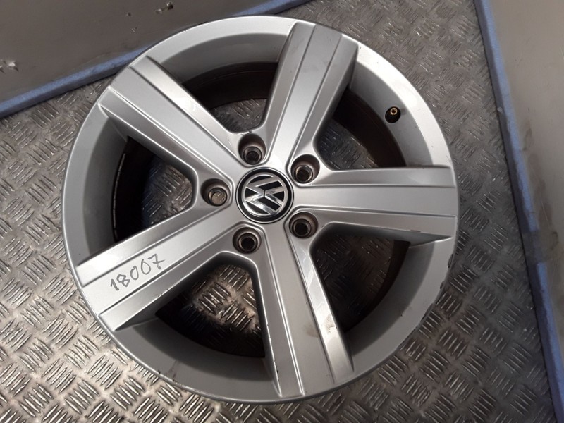 Recambio de llanta aluminio para volkswagen golf vii (5g1, bq1, be1, be2) 1.4 tsi referencia OEM IAM 6.5X16 5 TORN ET46 ALUMINIO