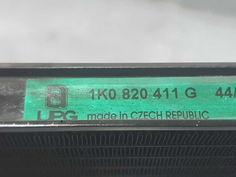 Recambio de condensador / radiador aire acondicionado para seat toledo iii (5p2) 1.9 tdi referencia OEM IAM 1K0820411Q  