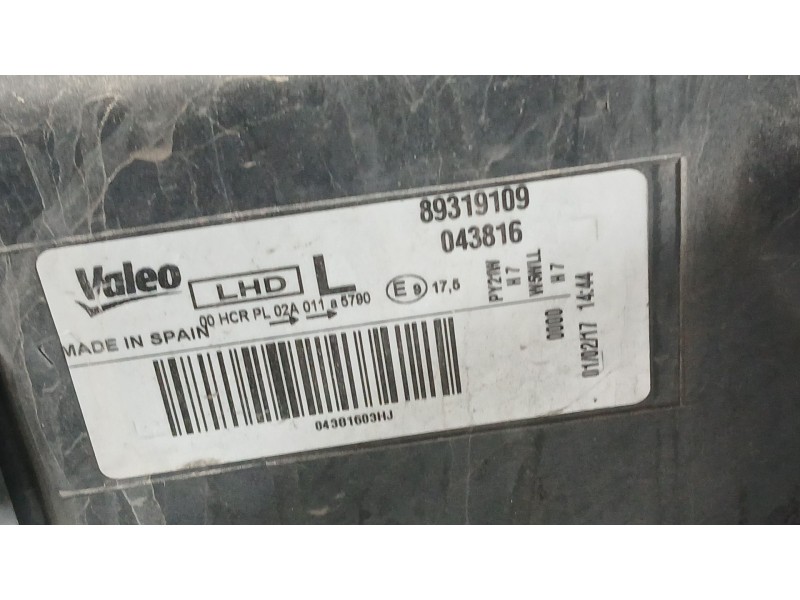 Recambio de faro izquierdo para seat ibiza iv sc (6j1, 6p5) 1.4 referencia OEM IAM 6J1941005D  