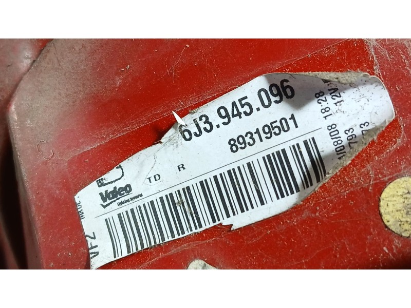 Recambio de piloto trasero derecho para seat ibiza iv sc (6j1, 6p5) 1.4 referencia OEM IAM 6J3945096F  