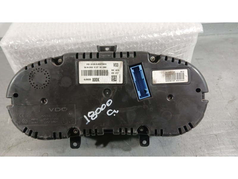 Recambio de cuadro instrumentos para seat ibiza iv sc (6j1, 6p5) 1.4 referencia OEM IAM 6J0920801X  
