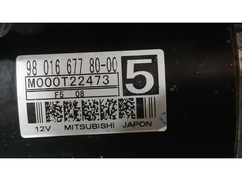 Recambio de motor arranque para citroën c4 picasso ii 1.6 bluehdi 120 referencia OEM IAM SN  