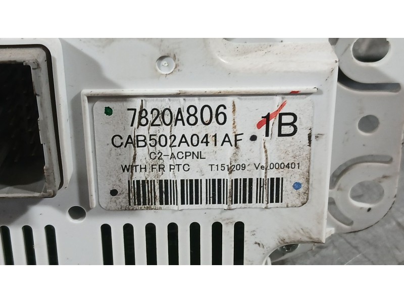 Recambio de mando climatizador para mitsubishi asx (ga_w_) 1.6 di-d referencia OEM IAM 7820B079  